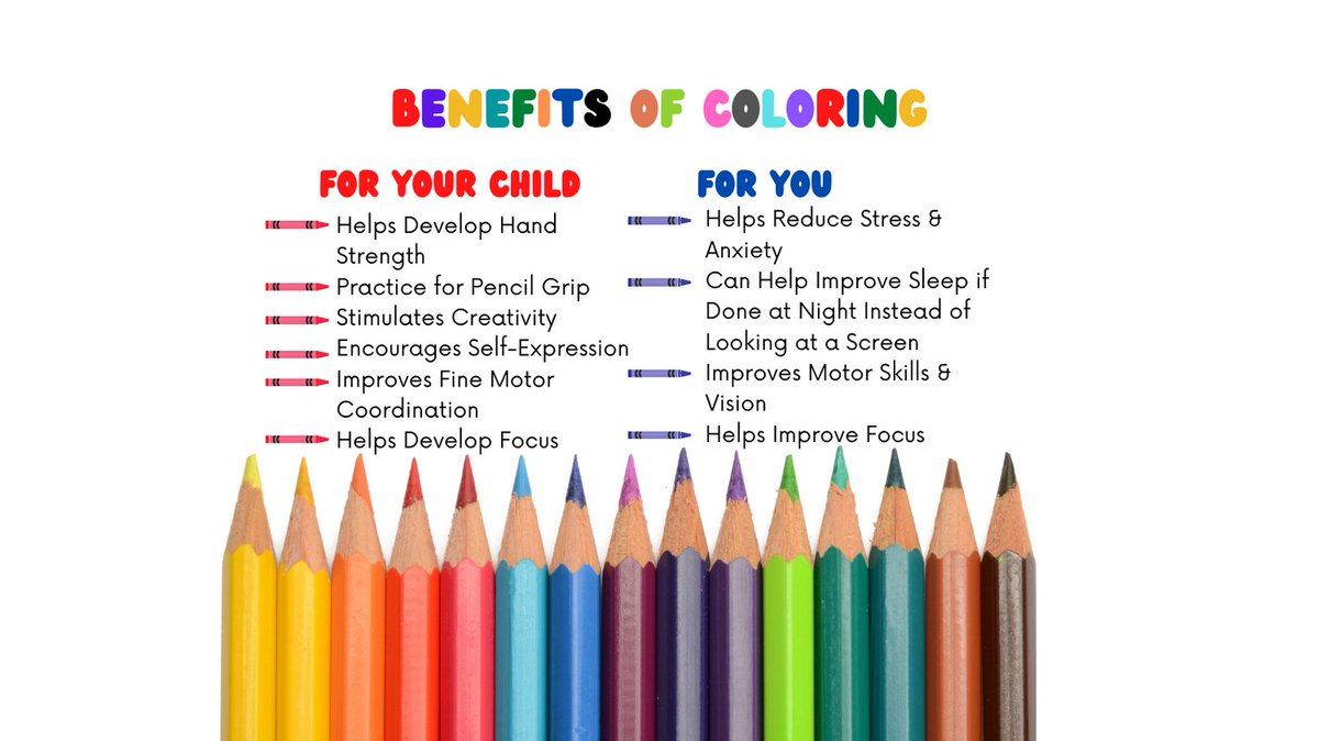 When your child asks you to color, say yes!  There are so many benefits for your child & for you as well.  
#ABA #ABAtherapy #autism #autismspectrumdisorder #ASD #specialneeds #behaviortherapy  #autismtherapy #autismawareness #motorskilldevelopment