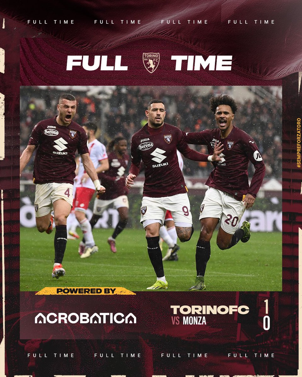 Three big points 🔥 #SFT | #TorinoMonza