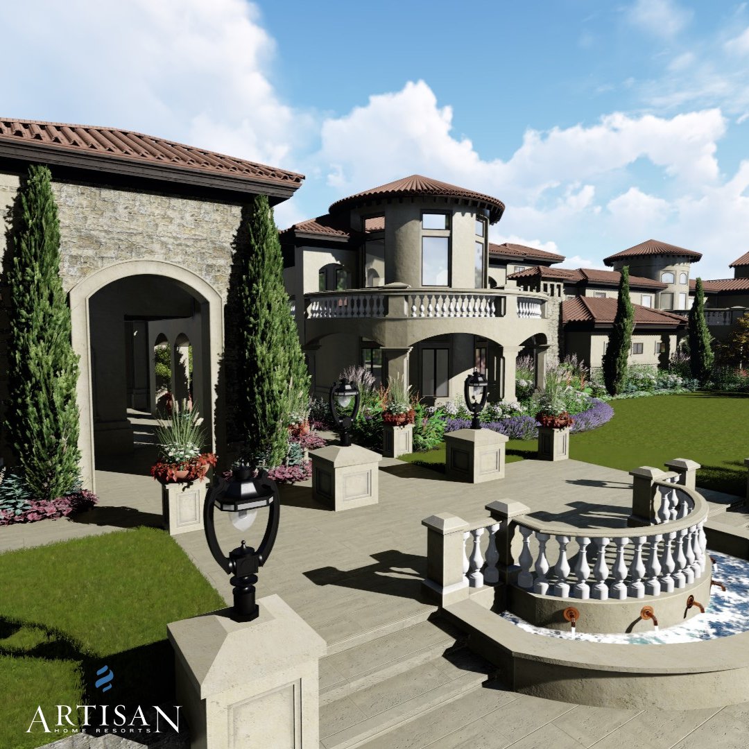 What a view! ✨ #luxuryhome #design #artisan #home #livingspace #backyard #architecture #homerenovation #california #californiahomes #pool