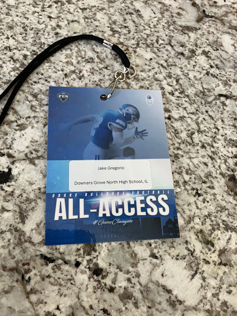 Jake Gregorio (@jakegregorio8) on Twitter photo Thank you coach <a href="/coachcjnuss/">Christian Nussbaum</a> and the whole Drake coaching staff for the junior day invite. Had a great time learning more about <a href="/DrakeBulldogsFB/">Drake Football</a>.
<a href="/CoachHoreniDGN/">DGN Football</a> <a href="/EDGYTIM/">Timothy “EDGYTIM” OHalloran</a> <a href="/OJW_Scouting/">PrepRedzone Oliver</a> <a href="/DeepDishFB/">DEEP DISH FOOTBALL</a> <a href="/PrepRedzoneIL/">Prep Redzone Illinois</a> Thank you coach <a href="/coachcjnuss/">Christian Nussbaum</a> and the whole Drake coaching staff for the junior day invite. Had a great time learning more about <a href="/DrakeBulldogsFB/">Drake Football</a>.
<a href="/CoachHoreniDGN/">DGN Football</a> <a href="/EDGYTIM/">Timothy “EDGYTIM” OHalloran</a> <a href="/OJW_Scouting/">PrepRedzone Oliver</a> <a href="/DeepDishFB/">DEEP DISH FOOTBALL</a> <a href="/PrepRedzoneIL/">Prep Redzone Illinois</a>