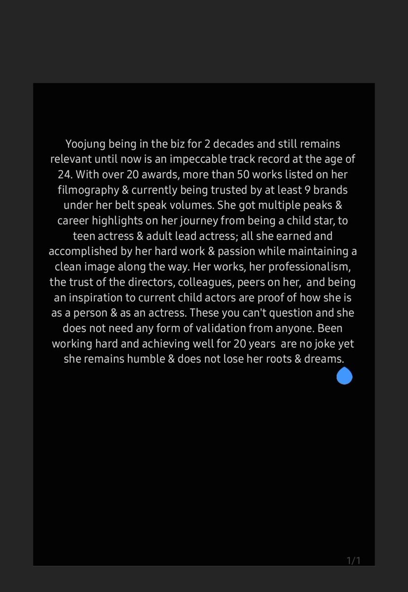 LoveAmazingLee's tweet photo. kim yoojung does not lose her roots. my humble actor. i, always, am a proud fan💫 https://t.co/4FJPmK68Ep