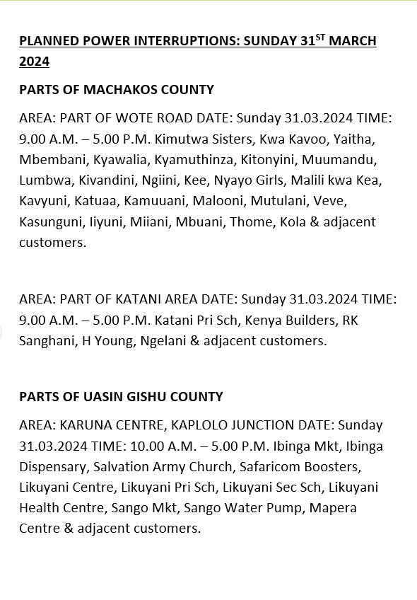 Kenya Power tweet media
