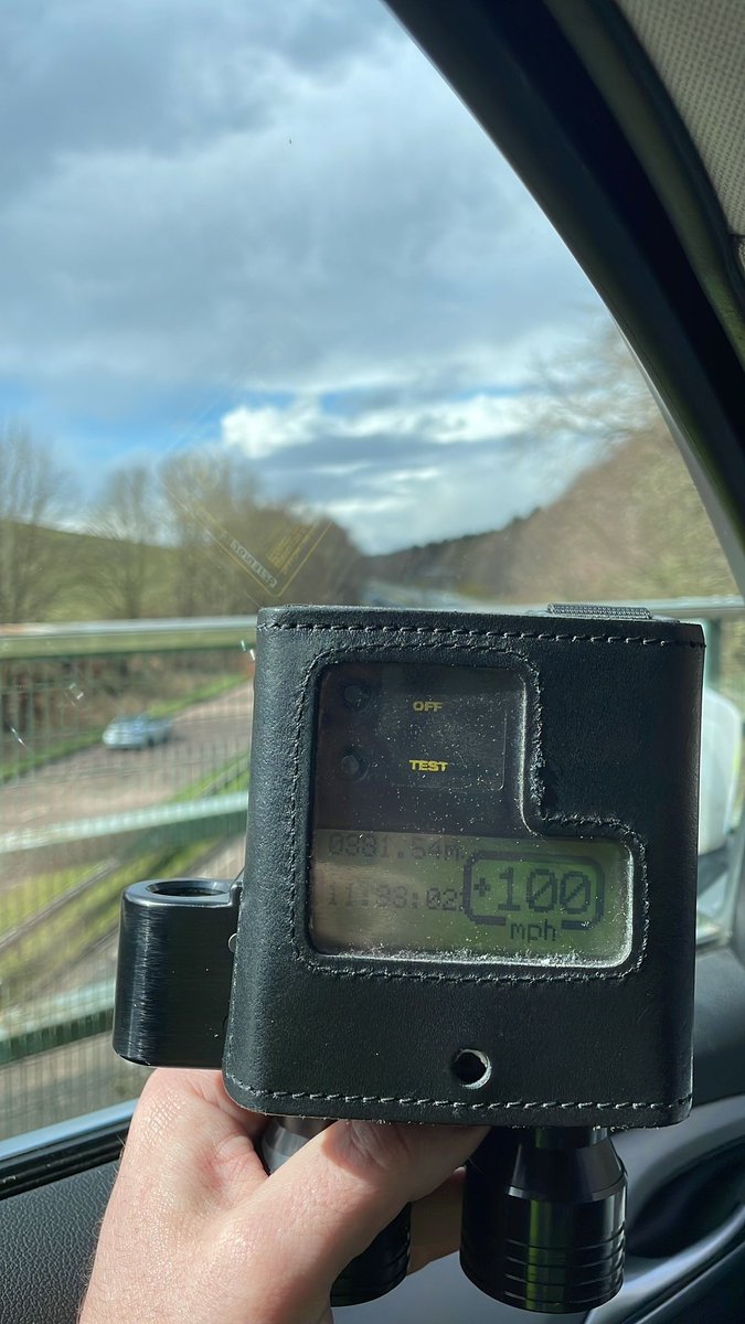 #EdinburghRP carried out a speed check today on the A90 towards Edinburgh when they detected a vehicle travelling at 100mph in a 50mph limit. Driver was reported to the court. #FatalFive #WatchYourSpeed #SlowDown