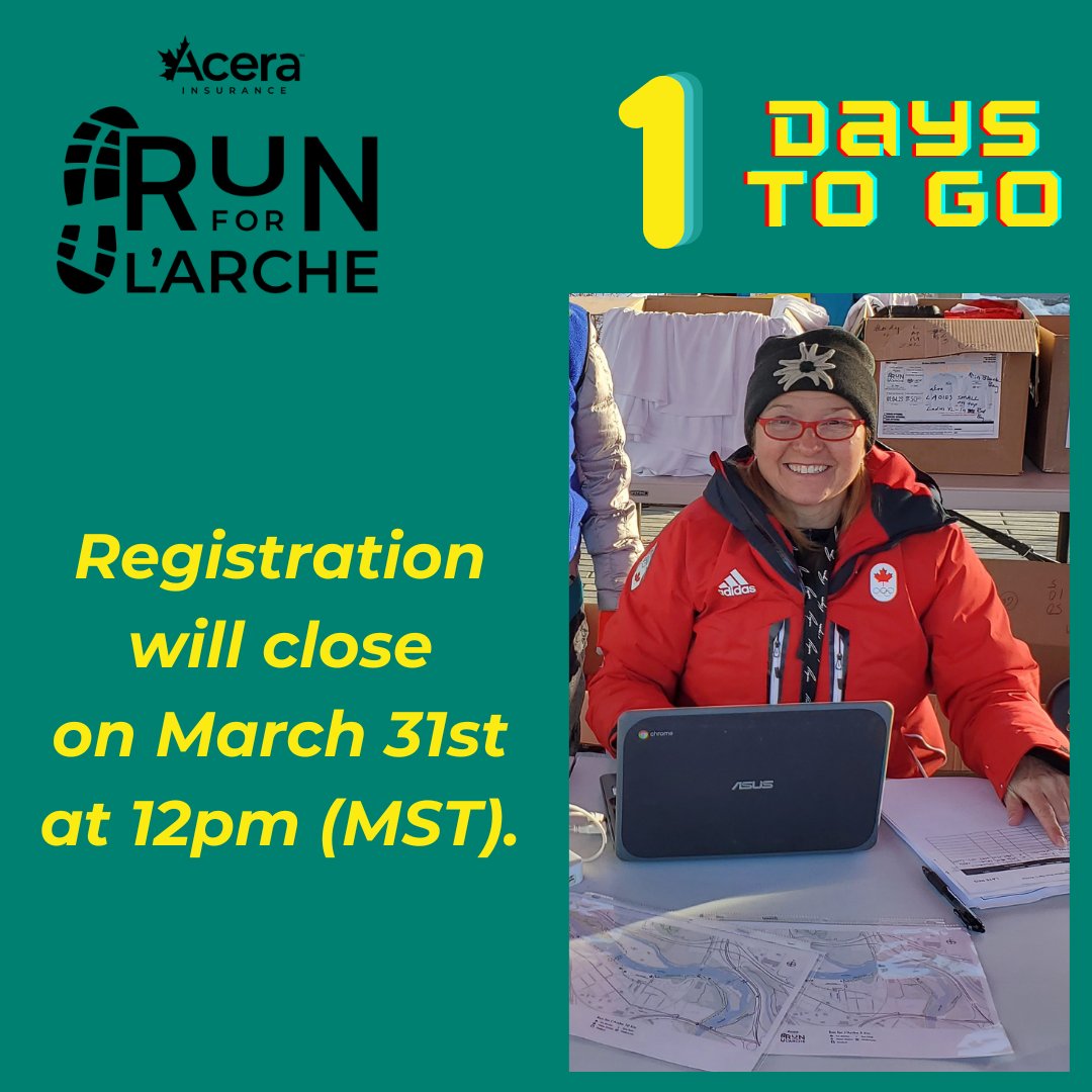 Don't miss out your registration for Acera Insurance Run for L'Arche.
Registration will close Sunday 31st at 12pm
Click the link to registerhttps://loom.ly/JpBzJFI
#acerainsurancerunforlarche #yycrun #larchecalgary
@eastvillageyyc