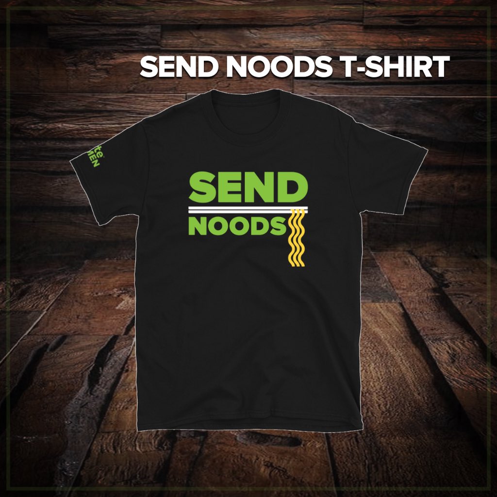 Day 2 of WeebCon! I still have free ramen, so if you see me in the classic “Send Noods” T-Shirt, come say hi!