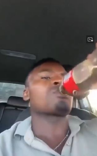 CrimeWatchZW's tweet photo. [VIDEO] Kelvin Mhofu Ngoshi's family refused to give him a decent burial because it is believed that his spirit may also pull others to di€ the same way.

Kelvin was a Zimbabwean based in Middleburg South Africa. On the 23rd of March, he committed su*cide live on Facebook because his girlfriend reportedly cheated on him. It has also been reported that his girlfriend, Kudzie, also reportedly informed authorities about Kelvin's coal business, which put him in a difficult situation. This eventually led him to commit su*cid€.

In the video, he didn't say a word. He just filmed himself drinking what people initially believed to be a regular Coca-Cola, but they later realized that the beverage had been laced with some form of poison. His body arrived in Zimbabwe today for burial.