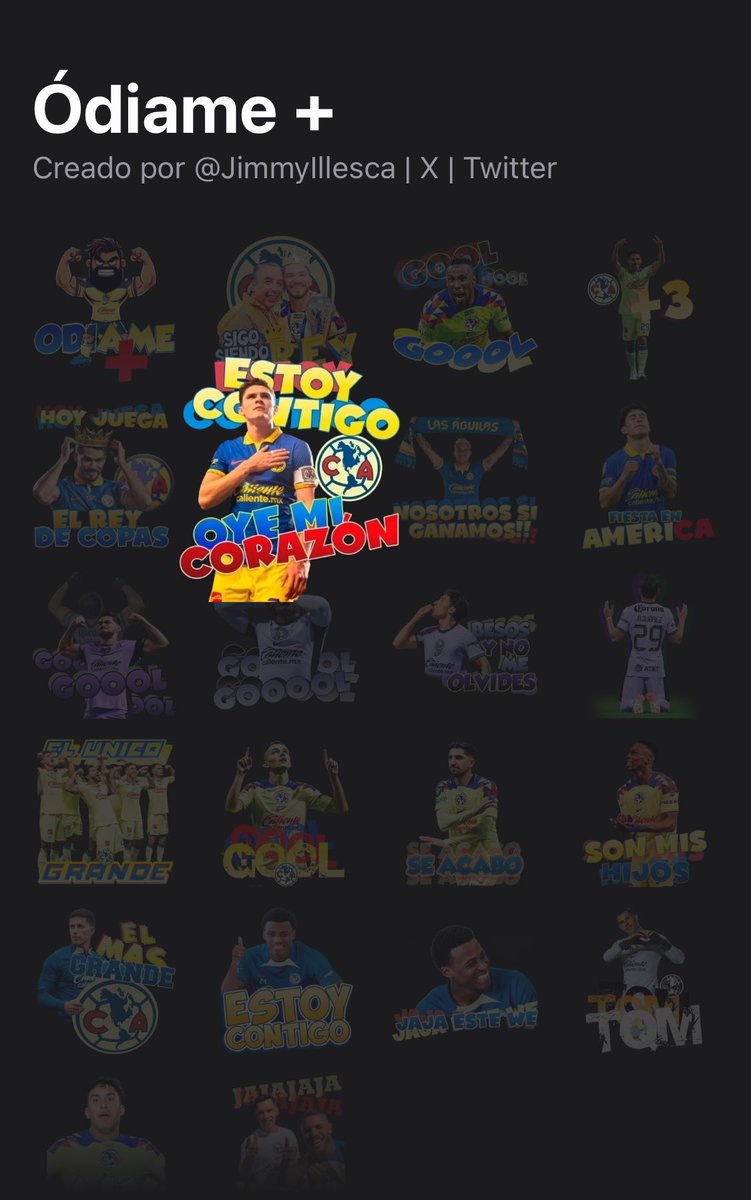 JimmyIllesca's tweet photo. Nuevo paquete de stickers, quiero ver esos RT's (me mandan captura al WhatsApp) 
• Incluye el sticker del festejo de Brian bailando y 3 más con movimiento. 

A los que es la primera vez asegúrense de tener activo su DM https://t.co/nKEa6YGtlR