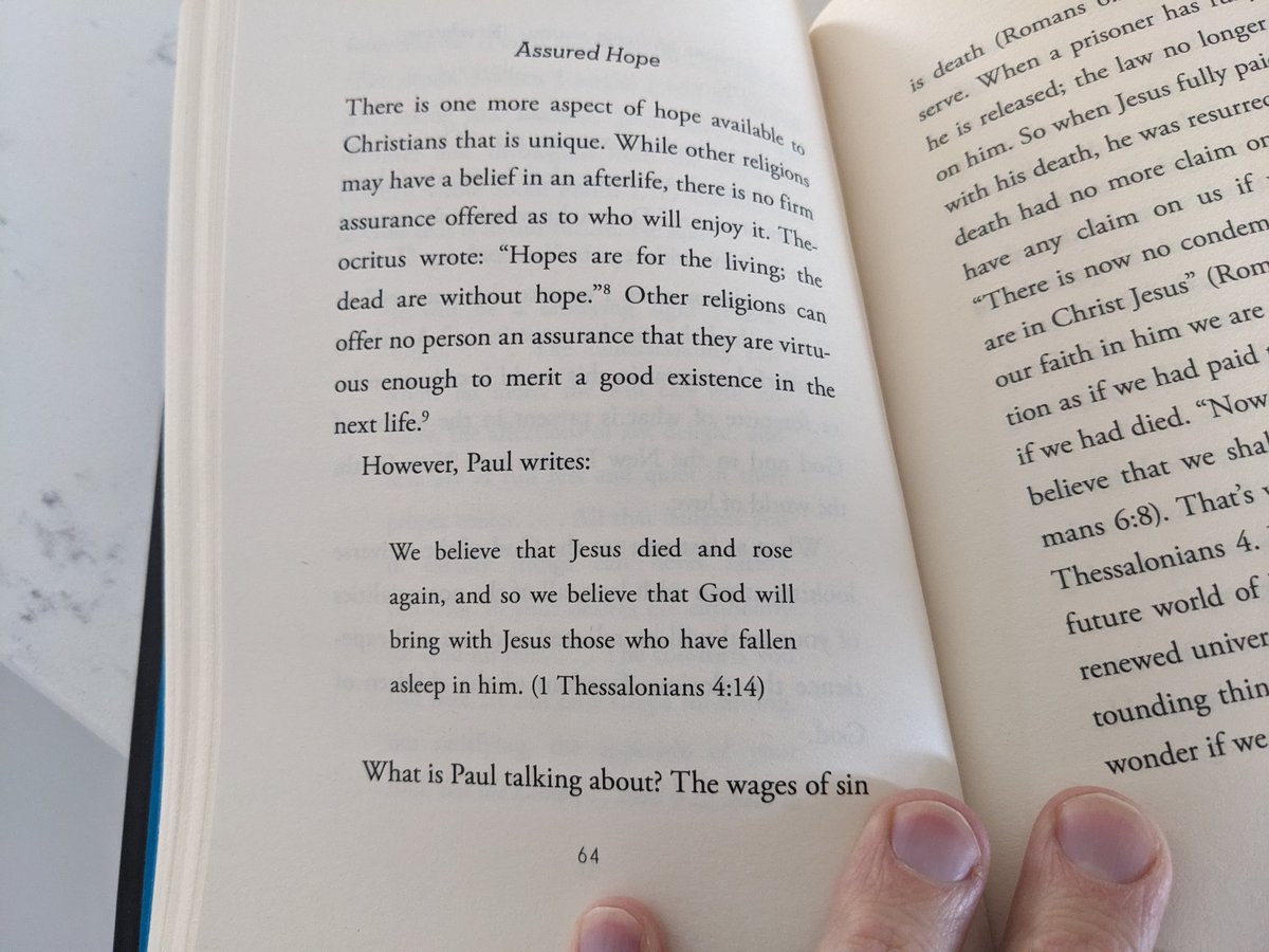 Officially became a member of a Presbyterian Church yesterday so it's a fitting time to read a Tim Keller book. Appreciated the message that we are supposed to grieve but to do so with hope.