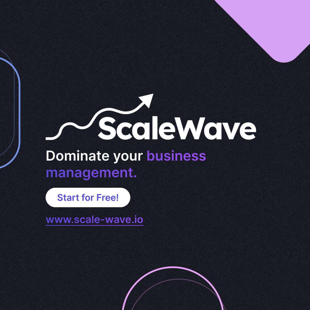 scale_wave's tweet image. 🌟 Ready to level up your business management game? 🚀 Dive into ScaleWave&apos;s world of possibilities!

scale-wave.io

Create a free account now and unlock a wealth of features waiting for you to explore!

#ScaleWave #BusinessManagement #MarketingFoundation #Operations