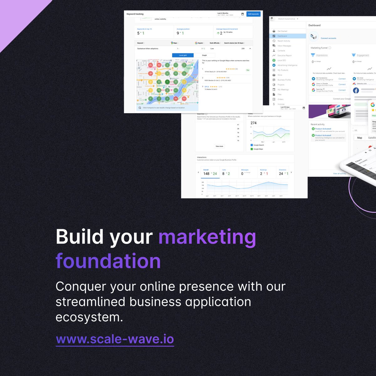 scale_wave's tweet image. 🌟 Ready to level up your business management game? 🚀 Dive into ScaleWave&apos;s world of possibilities!

scale-wave.io

Create a free account now and unlock a wealth of features waiting for you to explore!

#ScaleWave #BusinessManagement #MarketingFoundation #Operations