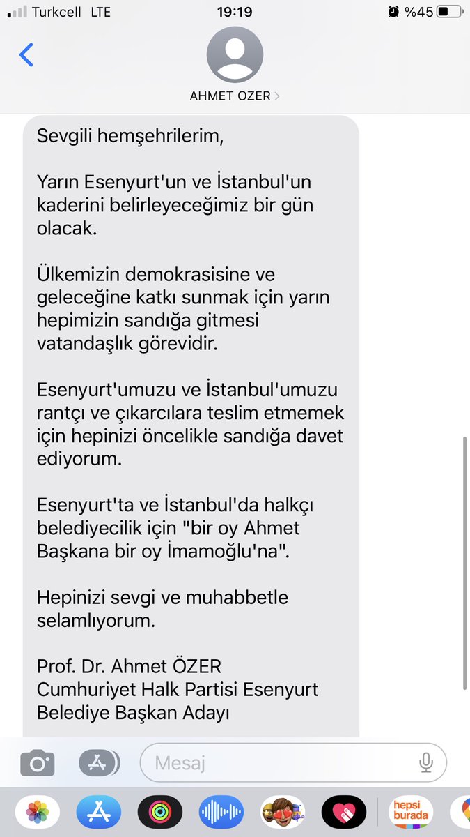 Rantçı belediyeymiş 5 senedir senin devşirme aday olduğun belediye yönetiyor esenyurtu hatırlatırım. Bir tane hizmetini say. Ne verdiniz ki şimdiye kadar bundan sonrası için oy istiyorsunuz.