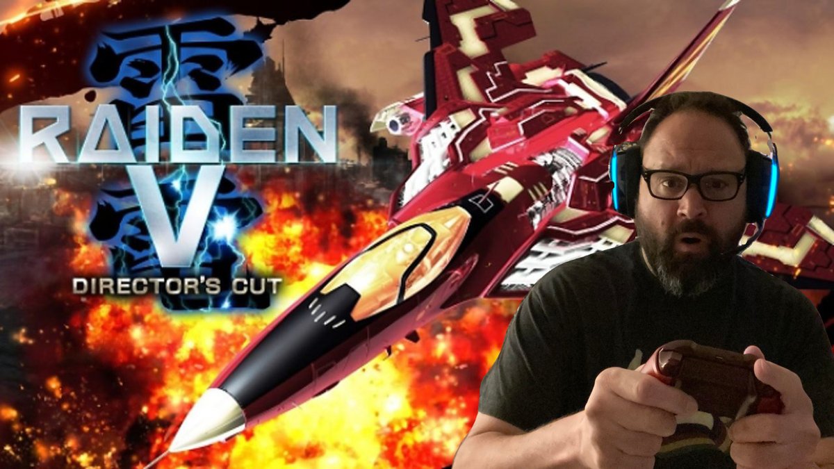 Superjerry13's tweet photo. I beat #RaidenV in one sitting while streaming on #Youtube! Check it out! #PS5 #Streaming #SupportSmallStreamers #SHMUP #Videogames #Gaming #SaturdayMorning @Radical_Reggie @GaminOffTheGrid @thevgshow @RGT_85 @swlovinist 

https://t.co/MtnZweWx4J https://t.co/NTdUWriFj3