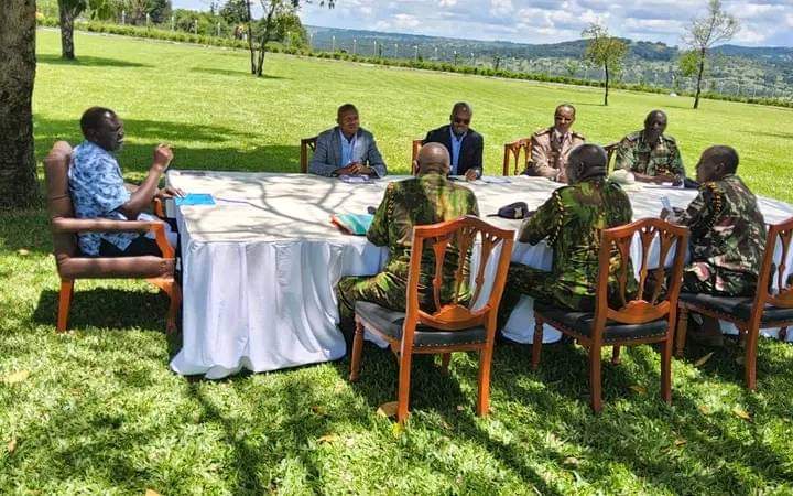 KILGORIS, NAROK COUNTY, KENYA SATURDAY, MARCH 30, 2024 Earlier today, briefed President William Ruto on the current situation and new measures intended to strengthen the efficiency of Operation Maliza Uhalifu in the Northern Rift Valley Region in the fight against banditry and…