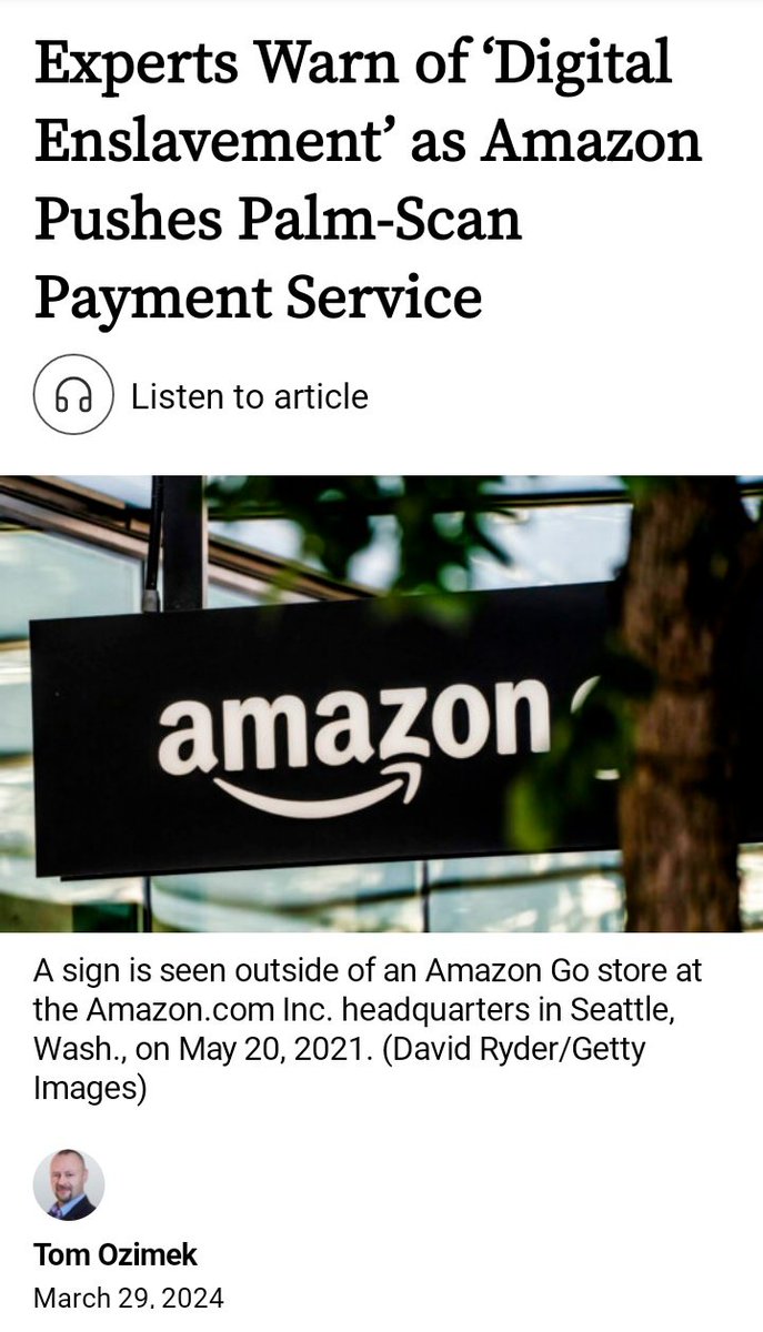 Lovrofnature's tweet image. Which form of payment is less likely to be controlled, tracked &amp;amp; monitored?
#DigitalCurrency #FacialRecognition #PalmRecognition #MONEY 
#Amazon @amazon