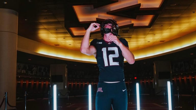 STORY: Jackson Kollock (@jackson_kollock) became the 2nd-highest ranked HS QB recruit to commit to the #Gophers under PJ Fleck, Thursday night. Minnesota's 2025 recruiting class now has a tremendous foundation to build off, heading into the spring. 📝goldgophers.com/gophers-land-2…