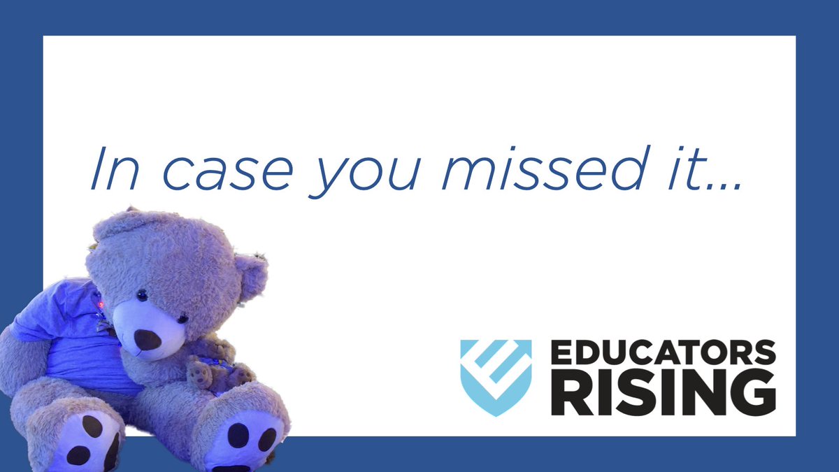 #ICYMI: Watch our recent webinar on the impact Educators Rising has for student teaching from two of our students who participated in programs in Arizona and Connecticut: educatorsrising.org/growyourown/