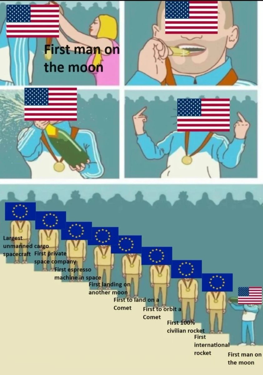 Europe won the space race