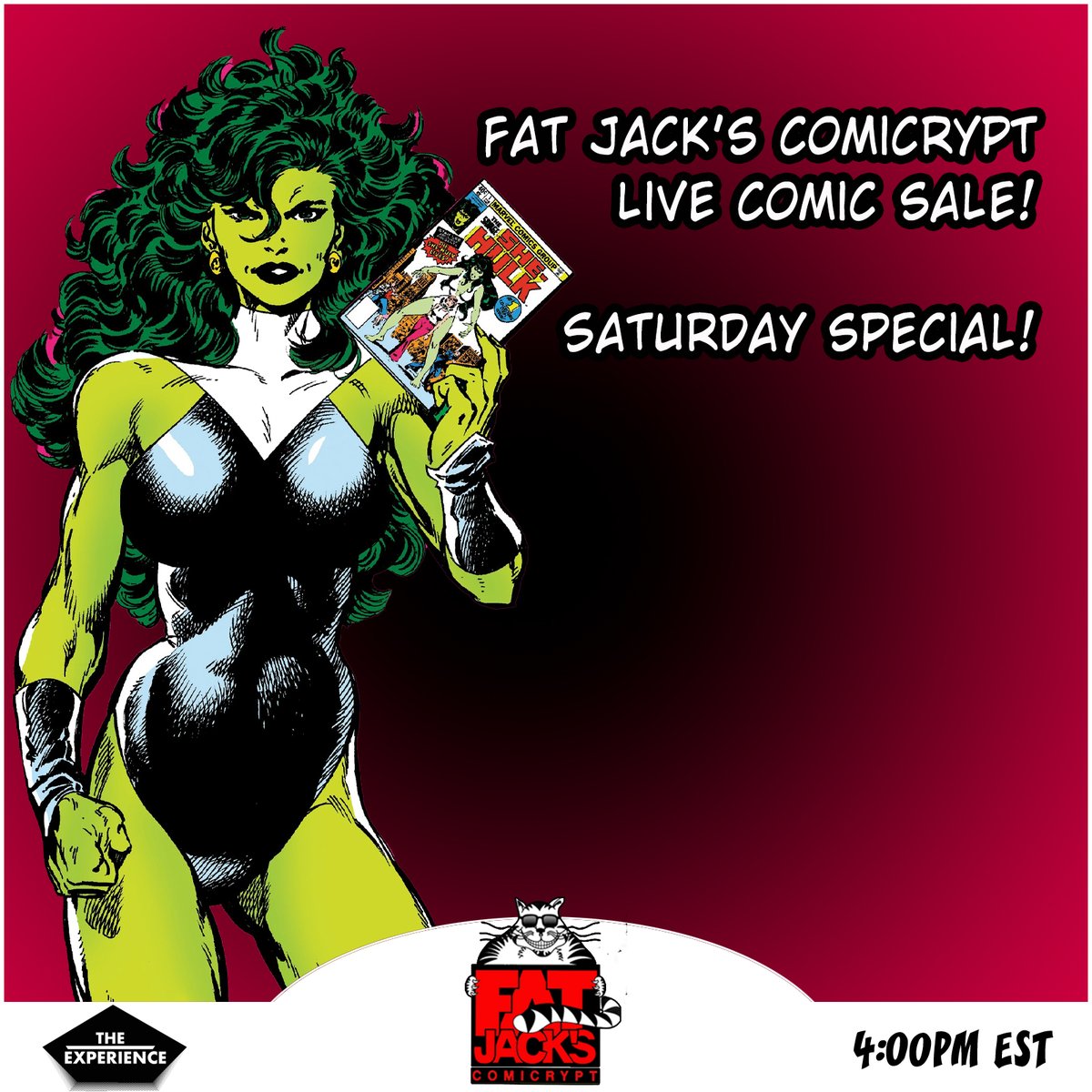 the_exp1's tweet photo. Today on the EXP: With Sunday a holiday, the folks at Fat Jack’s are coming in for a Saturday Special live comic book sale! You definitely don’t want to miss this one!
#comics #collectibles #livesales #fatjacks
https://t.co/lQUvQiSMb4 https://t.co/lRZhWYkDSA