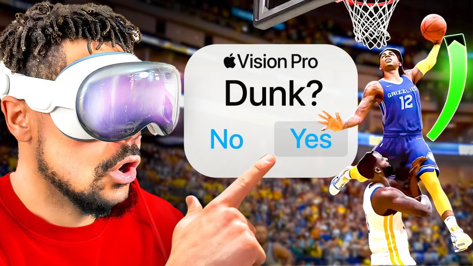 this was insane… Playing NBA 2K24 In Apple Vision Pro! youtu.be/1fHlwZJju0g?si…