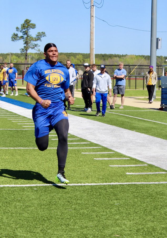 3 GREAT weeks of #SpringBall24 in the books and a GREAT Junior Pro Day with @SAUFootball @OuachitaFB & @reddiefootball reppin’ @GACAthletics football. Lots of talent in this fall’s senior class!! Appreciate the @Saints & @Giants scouts for coming to see some future stars!! 🤙🏇