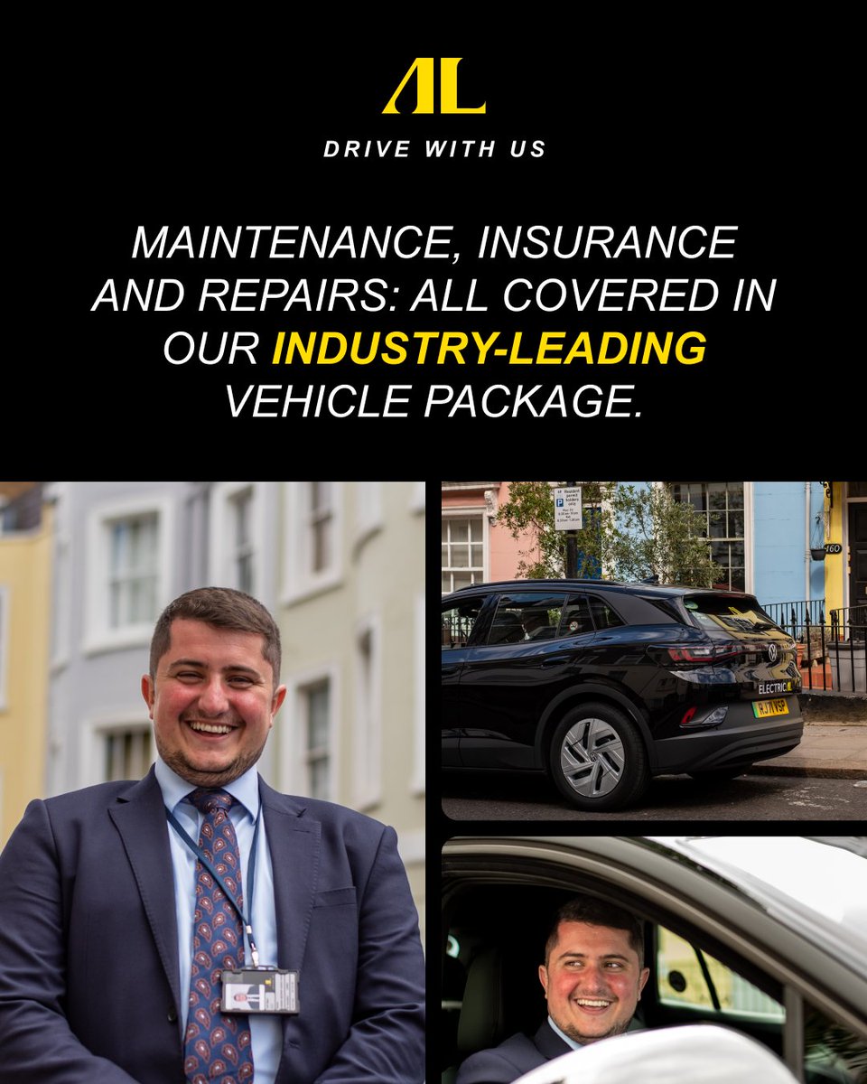 We offer an all-inclusive vehicle rental scheme, where the more journeys you complete the cheaper the weekly vehicle rental charges become. The Addison Lee rental plan for minicab drivers means: ➤ Regular maintenance ➤ You're fully covered by insurance ➤ MOT and PHV checks