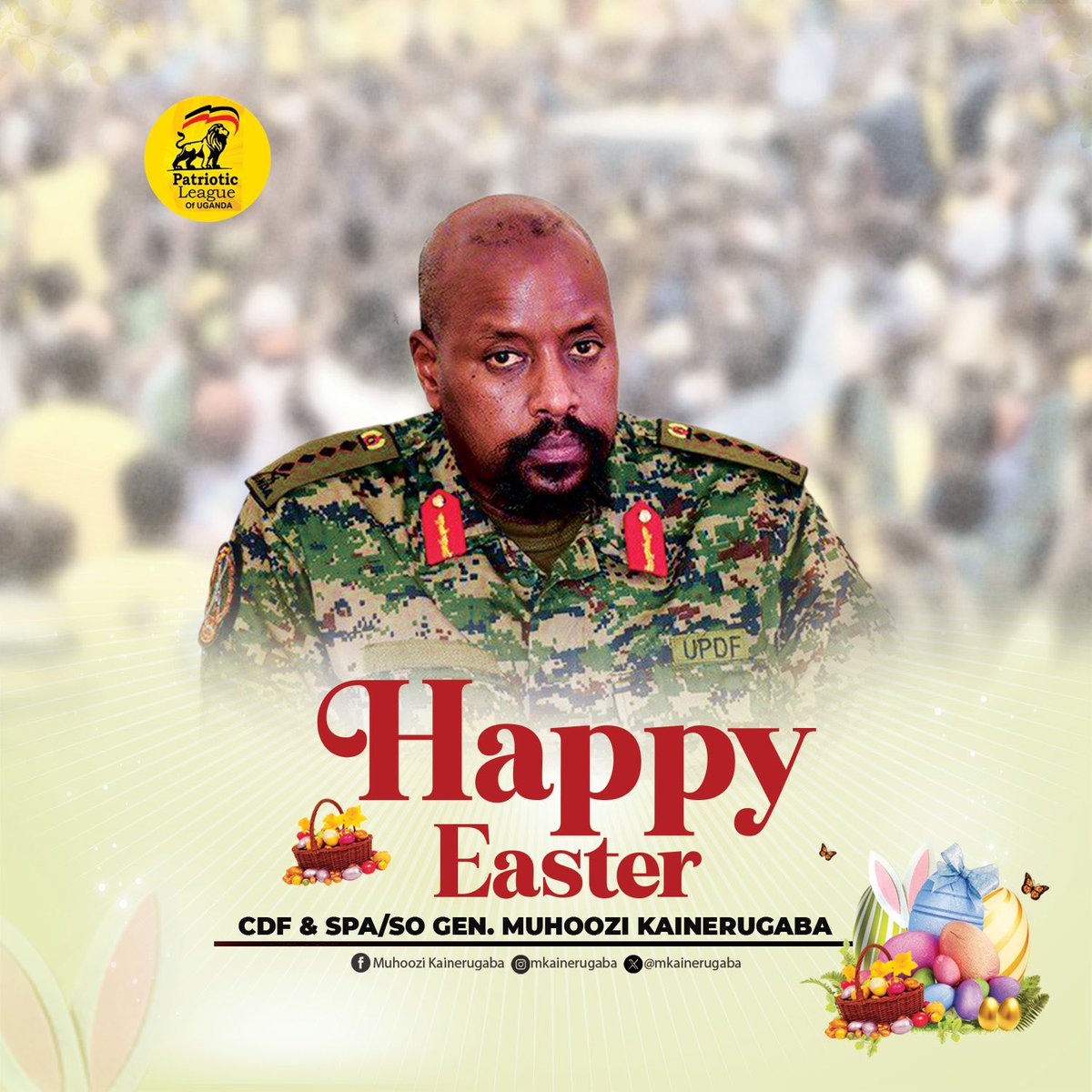Happy Easter to you all! @mkainerugaba #HappyEaster