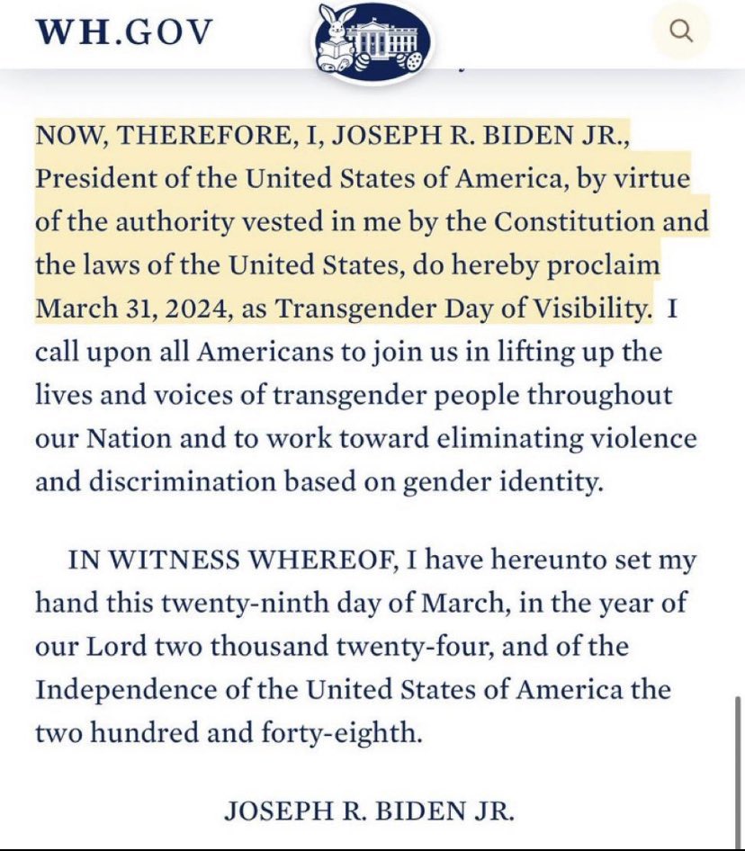 I am calling on every United States Bishop to publicly denounce this evil act committed by Joe Biden against our Faith. If you don’t, you are complicit in this abominable act. The holiest of days. The day of our risen Lord is trampled upon. Where do you stand? @usccb