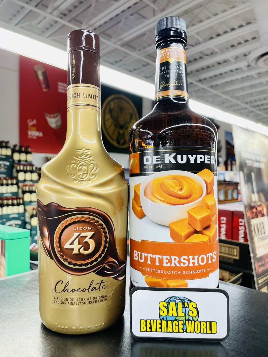 SalsBeverage's tweet image. Butterscotch Bliss
A little something sweet for your Friday Night...
Into a shaker add equal parts of @Licor43USA  Chocolate &amp;amp; Butterscotch schnapps
Shake, Strain, Garnish with whipped cream &amp;amp; crushed Werthers hard candy Enjoy! #shot #drink #butterscotch #salsbeverageworld