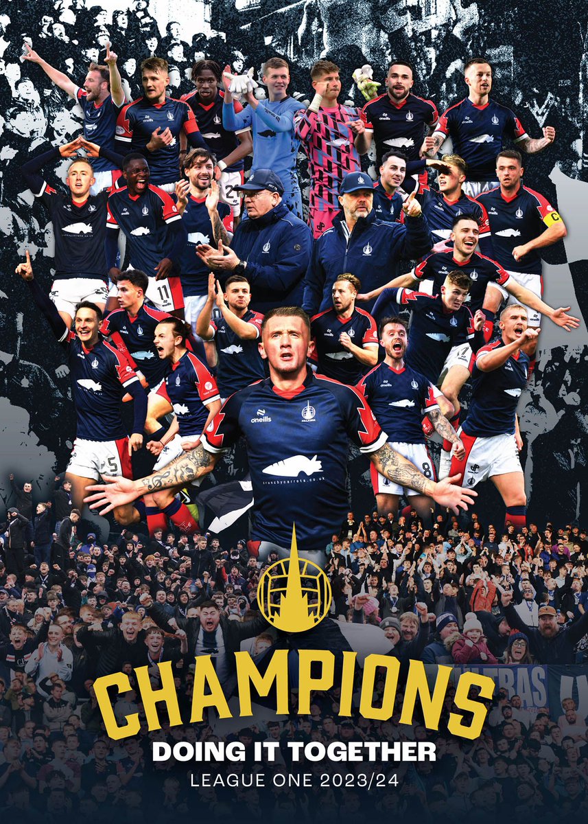 🏆 WE HAVE DONE IT!!!! Results elsewhere confirm that Falkirk Football Club are the 2023/24 cinch League 1 Champions. 💪 The Bairns are Back! @crunchycarrotsm | #COYB