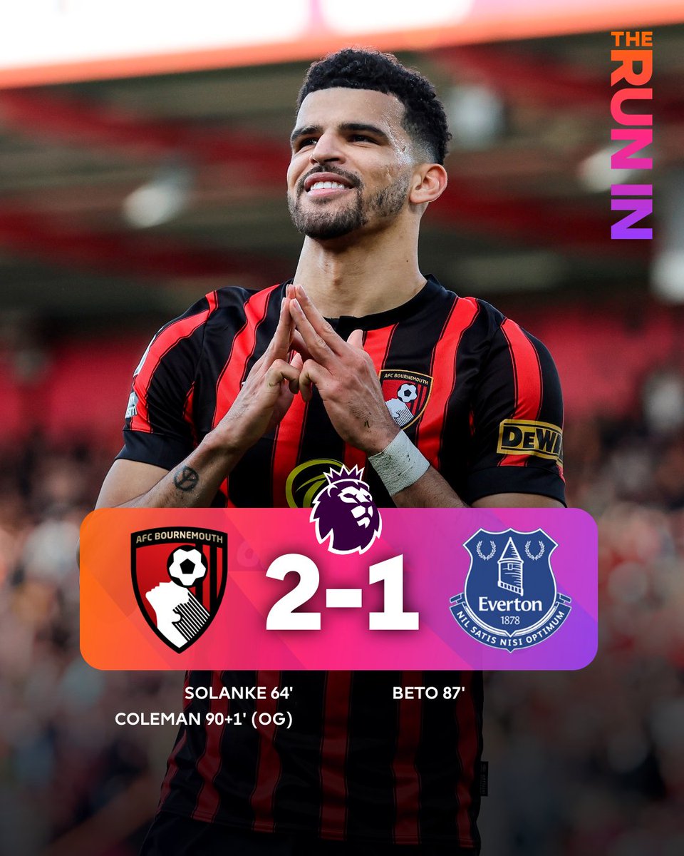 Late action at Vitality Stadium, and @afcbournemouth earn the win 🍒

#BOUEVE