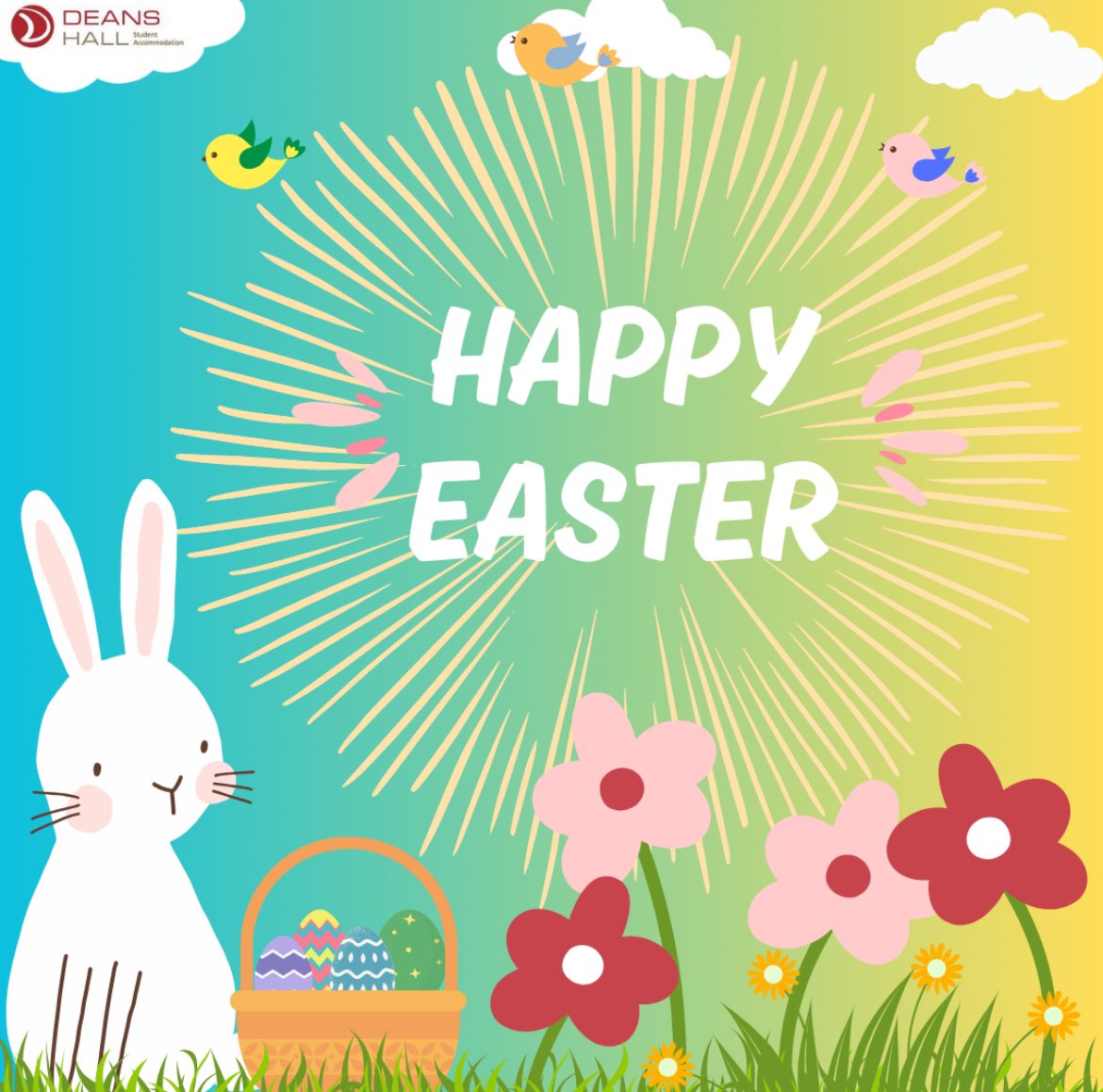 Happy Easter everyone! Have an eggcellent day 😊
 
#deanshall #easter #studentaccommodation #ucc #mtu #cork