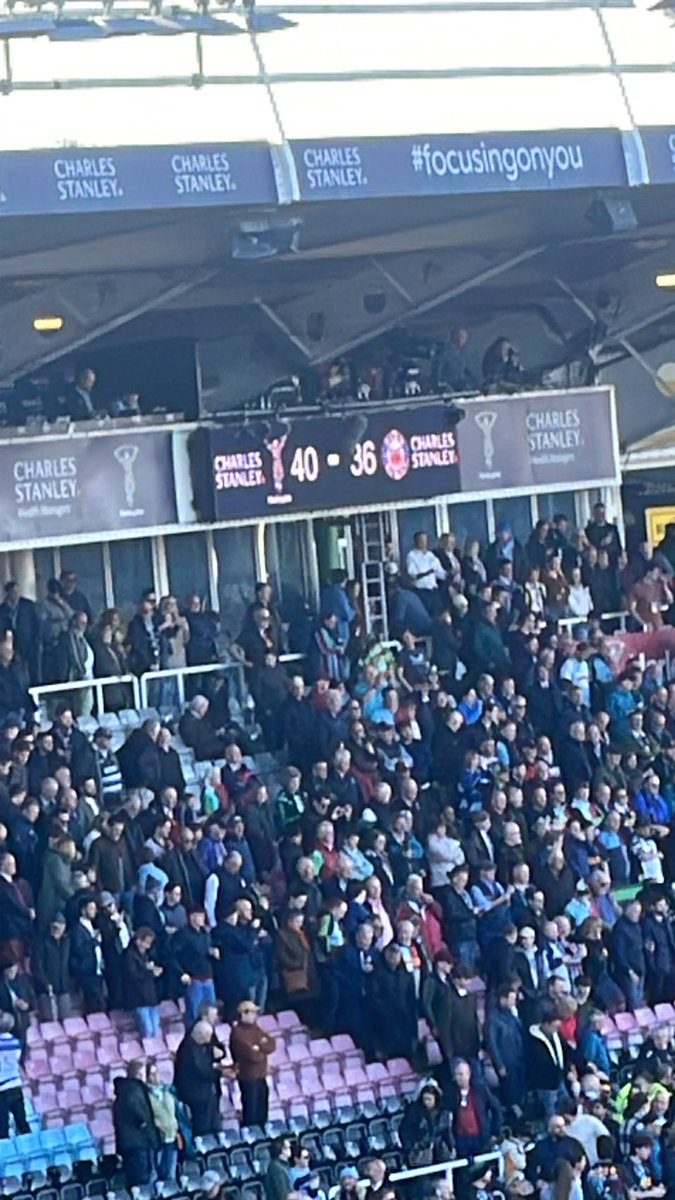 What a second half performance. Despite the loss, there isn’t any other team I’d rather support week in week out. 

JVG has turned this team into fighters who will never say due. 2 bonus points is huge. 

What a game of rugby