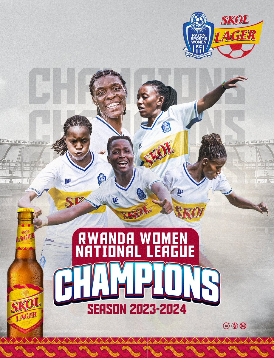 Congratulations again to our amazing women’s team on their championship win during Women’s Month. 🥳🥳Here’s to inspiring greatness on and off the field! #SkolLager #SkolLagerRayon #SkolRayon #SkolSports #gikundiro #gikundiroyacu #DontdrinkAnddrive #Dontdrinkwhilepregnant