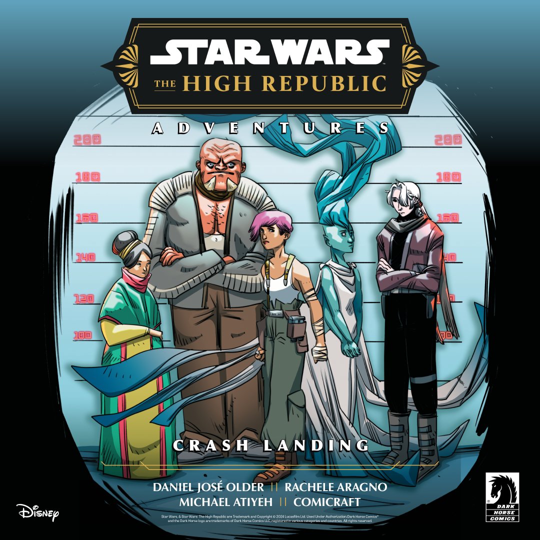 The fight for light and life continues on in the one-shot @StarWars comic, Star Wars: The High Republic Adventures Phase III—Crash Landing, out now wherever comics are sold. More: bit.ly/4aa7kki By @djolder, @RacheleAragno, @atiyehcolors, @Comicraft