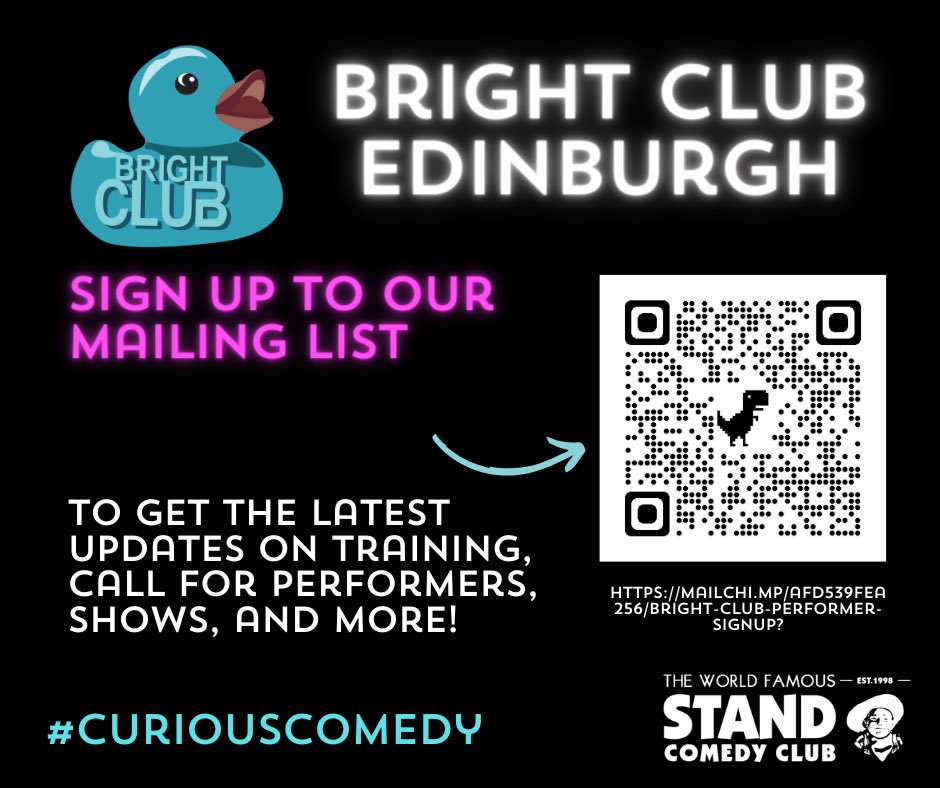 📣New call coming soon for our April &amp; May shows
Get signed up to the mailing list to find out more. Already on the mailing list? Hold fire for Call for Performers!

Link is in bio - here it is too! mailchi.mp/afd539fea256/b…?

<a href="/StandComedyClub/">The Stand</a> <a href="/dsmith_edi/">Dawn Smith</a>