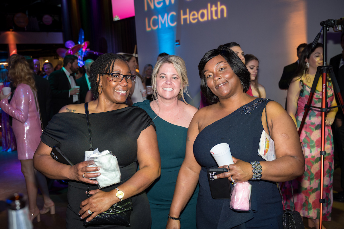 Thank you to the LSU Health New Orleans’ Department of Pediatrics for sponsoring our Cotton Candy Bar that guests couldn't wait to sink their teeth into! Thank you also to our Spoonful of Sugar sponsor, Our Lady of the Lake Children's Health and all your support! #chnolaproud