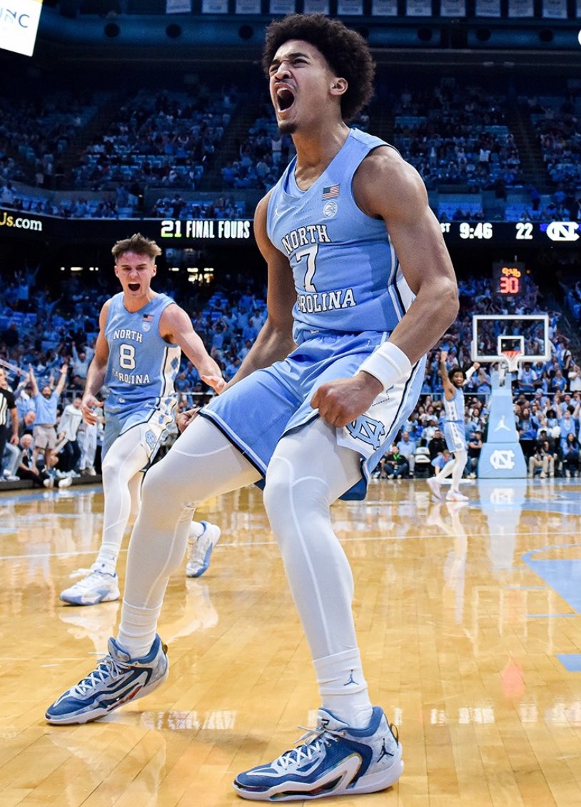 Use this post to let <a href="/sethtrimble1/">Seth Trimble</a> know how glad you are that he’s a Tar Heel. 🏀🐏