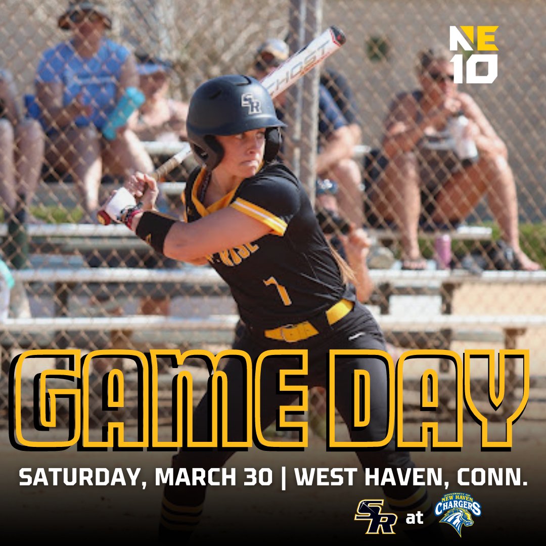 Game Day! @saintrosesb finishes its weekend in Connecticut with an afternoon series at New Haven. Live stream and live stat links can be found here: bit.ly/3locC7