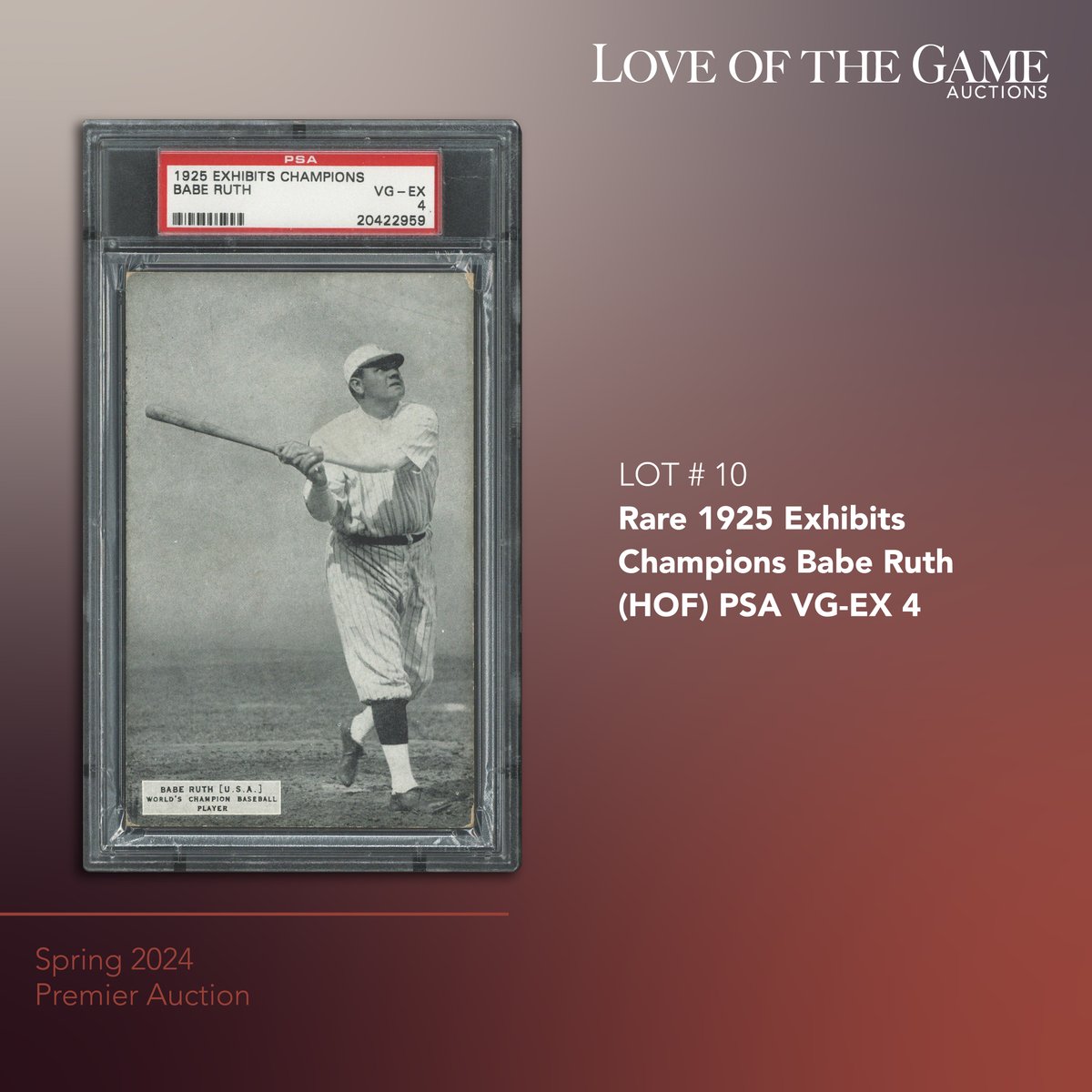 More amazing cards, closing tonight at LOTGAuctions. Visit LOTGAuctions.com to place your bids, or just to watch the late-night fireworks! #thehobby #LOTGAuctions #Biddingwars