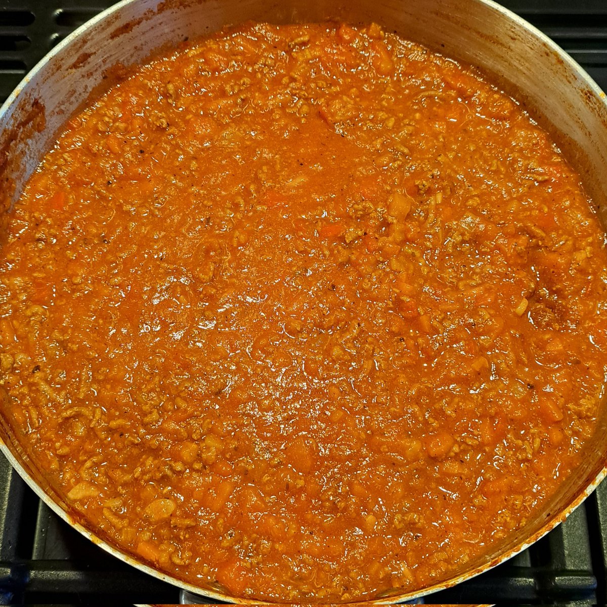 Bolognese sauce... 4 hrs in... tastes 👍.