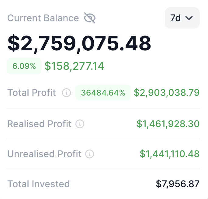 nobrainflip's tweet photo. My crypto balance a year ago: $8k

My crypto balance now: $2.7 million

My secret? I always buy undervalued coins and ignore the overvalued ones.

Here is my mega-list of tokens, I think you're too late for vs projects I think you're good to buy now 🧵👇 https://t.co/I2WD5s2LRa
