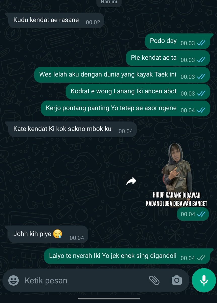 Mas_Dickyy's tweet photo. Curhatan malam ini https://t.co/3LbAlqiHYY