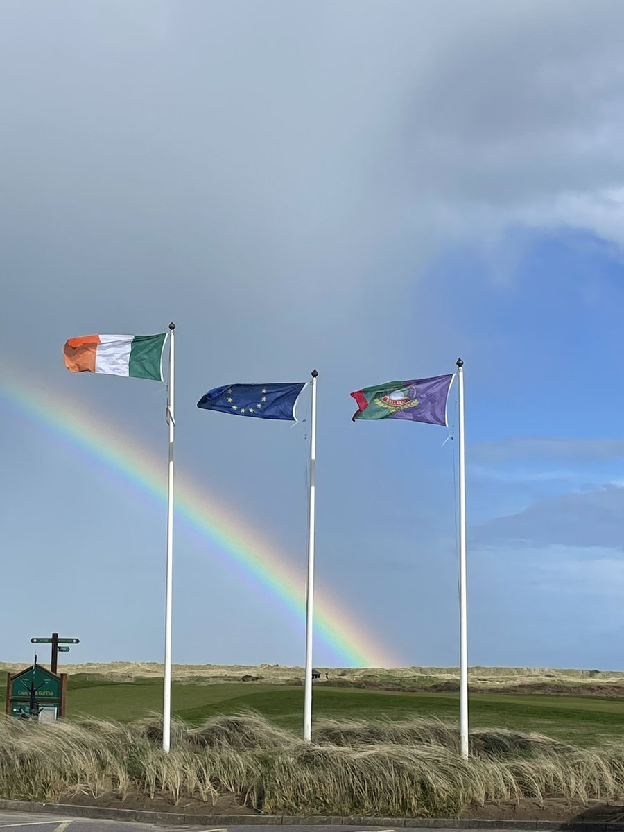 So are you, chasing golf balls, searching for Easter eggs…. Or going hunting for the pot of gold this weekend? 😀 ⛳️