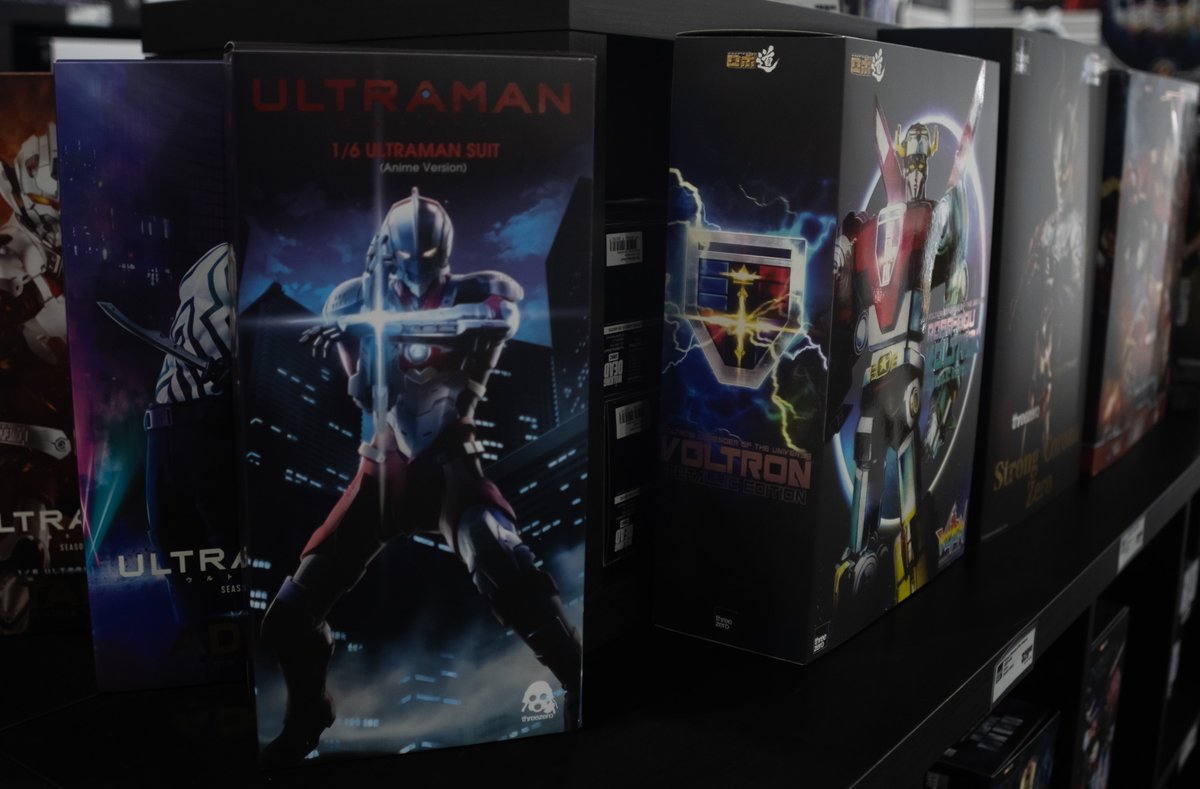 You better get these while supplies last! #GroundZero #ultraman #Voltron #anime #liveaction #actionfigure #Collectibles #LosAngeles #LittleTokyo #LittleAkiba @threezeroHK