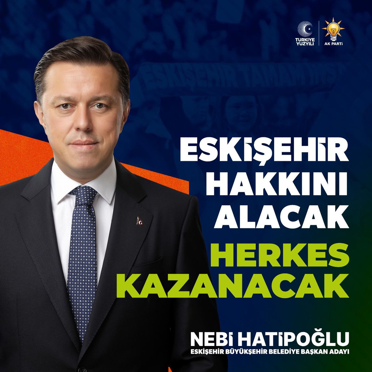 Nebi Hatipoğlu ile
“Eskişehir Hakkını Alacak
Herkes KAZANACAK”