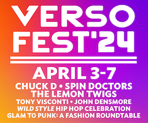 This week: VersoFest is The Westport Library’s annual music and media conference and festival where knowledge is shared and inspiration is discovered — a forum for media creators, artists, and fans to converge. Tix and Info at: westportlibrary.org/services/verso…