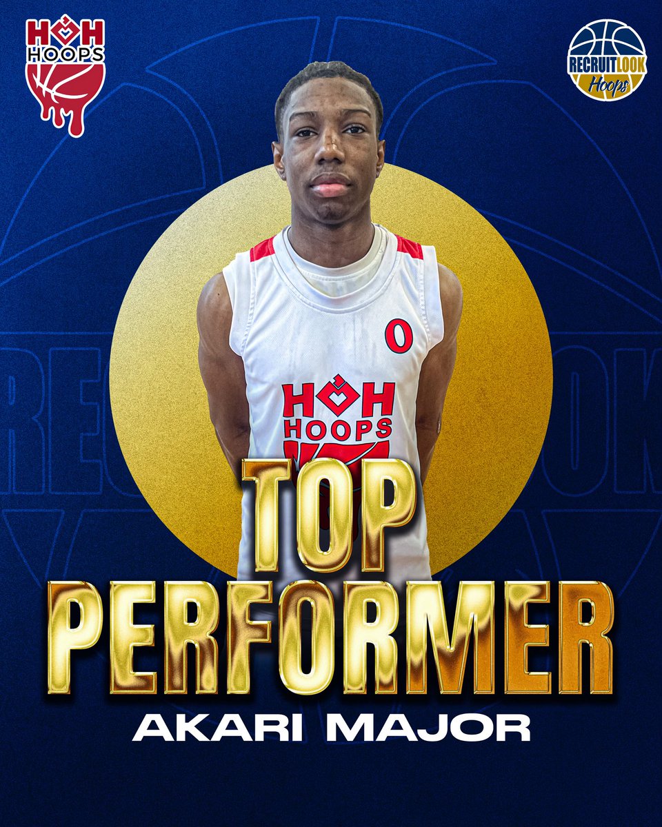 2027 HOH - Akari Major 5’9 Guard extremely quick with great ball handle, gets to any spot on the court, wired to score, pushes the ball in transition, good court vision, good pull-up J. #RLHoops