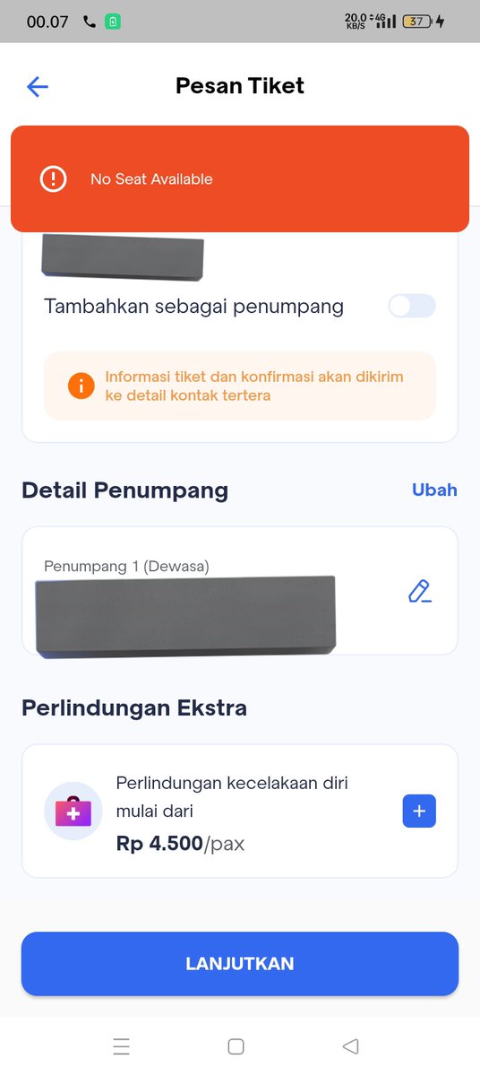 kalan_ndra's tweet photo. Selamat malam @KAI121 mau tanya nih min, kalo gini maksudnya gimana ya? Disitu tertera kursi masih ada pas mau di check out not available tu gimana? Emang masih bisa beli offline? Kalo gitu ceritanya nggak usah adain aplikasi buat pemesanan dong. https://t.co/QrdlRtBqlB