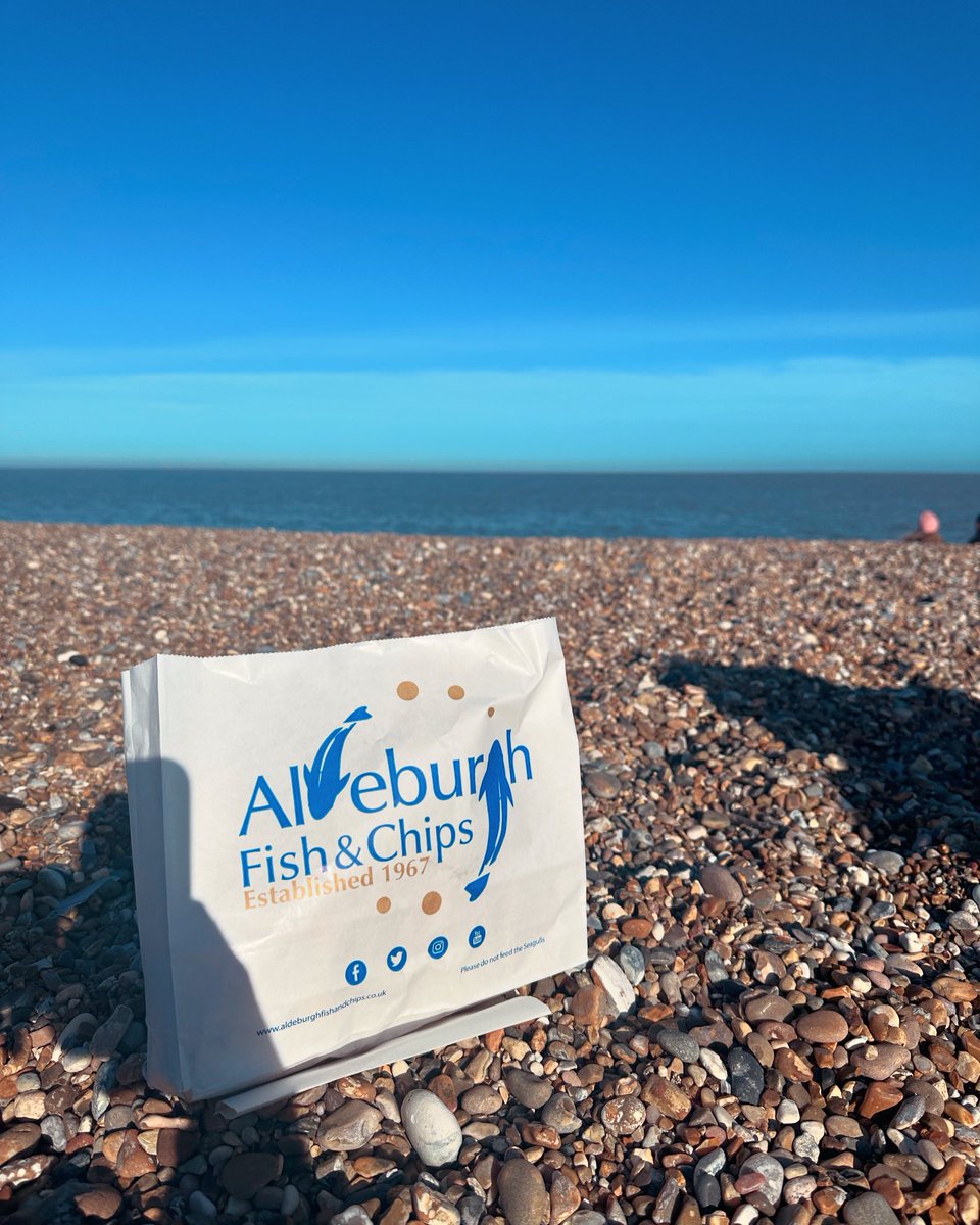 Aldeburgh fish and chips are the best… no contest 🐟