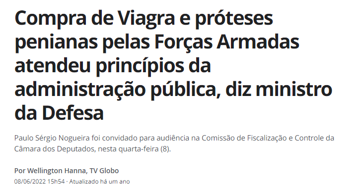 Próteses penianas, viagras e lubrificantes ainda estão liberados.
